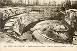 COUCY-LE-Chteau.- Emplacement d'une Bertha (Site of a big gun) *Bertha*.- ND