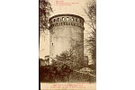 5273. COUCY-LE-Chteau (XIIIe sicle) Le Donjon (haut. 55 mtres sur 30m 10 de diamtre) (+ devise)