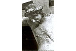 EGLISE de COUCY le Chteau (02) Christ en bois