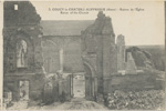 5. COUCY-le-Chteau (Aisne) - Ruines de l'Eglise . Ruins of the Church