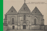 36. Chteau de Coucy (Aisne) Eglise de Coucy, (classe par l'Etat) (XII)