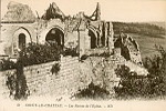 57 COUCY-LE-Chteau.-Les Ruines de l'Eglise.ND