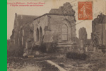 Coucy-le-Chteau-Auffrique (Aisna) L'Eglise restaure partiellement
