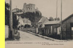 COUCY-LE-Chteau-AUFFRIQUE - La Route de Chauny et les Vestiges du ChAteau Fodal