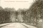 COUCY-le-Chteau - Porte de Laon, intrieure.