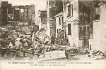 Les rgions franaises libres.- COUCY-LE-Chteau.- Las regiones francesas libertadas. La Ville ravage. - La cuidad devastada.