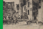 Les rgions franaises libres.- COUCY-LE-Chteau.- Die befreiten franzsischen Gebiete. La Ville ravage. - Das verwstete Dorf.