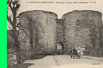 6. COUCY-le-Chteau - Porte de Laon, ct extrieur - P.D.