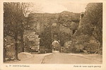 LL 77 COUCY-le-Chteau. Porte de Laon (aprs guerre)