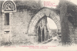 58.-COUCY-le-Chteau (Aisne).- Entre du Parc du Chteau - Porte Matre-Odon intrieur (II) (+devise)