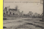 COUCY-le-Chteau - Htel de Ville - A droite, Htel des Postes et Tlgraphes