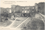 COUCY-le-Chteau - Vue intrieure - P.D. (+ devise)