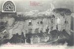 63. Coucy-le-Chteau (Aisne). Vue intrieure des Ruines du Chteau (XIIIe sicle).- La Salle des Preuses et la Chapelle  droite, la Tour du Roi;  gauche, la Tour du Diable