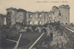 3 Chteau de Coucy.- Vue intrieure.-