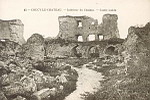 45-COUCY-LE-Chteau.- Intrieur du Chteau.- Castle inside. ND
