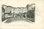 5.- Coucy-le-Chteau.- Vue intrieure du Chteau;- P.D.