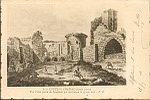 8 - COUCY-LE-Chteau (XVIIIe sicle) Vue d'une partie de l'enceinte qui environne la grosse tour - P.D.