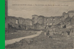  COUCY-le-Chteau (Aisne) - Vue intrieure des Ruines de la Salle des Preuses