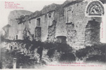 61. - COUCY-le-Chteau (Aisne). Vue intrieure des Ruines du Chteau (XIIIe sicle).- La Salle des Preux (+devise)