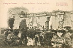 Coucy-le-Chteau Ruines du Chteau. - La Salle des Preux (+devise)