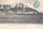 HOTEL DES RUINES Veuve Franois Propritaire COUCY-LE-Chteau  1 Chteau DE COUCY.- Vue prise au couchant