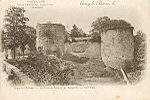 HOTEL DES RUINES Veuve FRANCOIS, Propritaire TELEPHONE Coucy-le-Chteau, le 8 Coucy-le-Chteau.- La Porte de Laon et les Remparts.-
