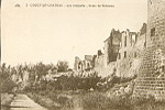 CAP 2 COUCY-LE-Chteau - Les remparts - Route de Soissons