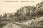 32. Chteau de Coucy (Aisne) - Partie des remparts du Chteau