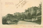 Coucy-le-Chteau le... Ruines de la premire enceinte fortifie entourant la ville mme (XIIIe sicle) (+devise)