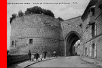 COUCY-LE-Chteau - Porte de Soissons, vue extrieure - P.D.