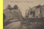 COUCY-le-Chteau (Aisne) - Porte de Soissons (extrieur)