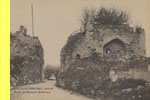 COUCY-le-Chteau (Aisne) - Porte de Soissons (extrieur)