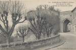 Chteau de COUCY (Aisne) Entre de la ville Porte de Soissons (XIII)