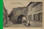 COUCY-LE-Chteau Porte de Soissons (vue intrieure)