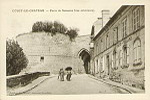 COUCY-LE-Chteau - Porte de Soissons (vue extrieure)