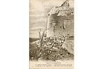 COUCY-LE-Chteau Les rgions franaises libres - The liberated regions of France; Le pied de la Tour effondre.- The base of the crumbled tower.