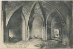 26. Chteau de COUCY (Aisne) Intrieur de la Tour du Diable - Au centre, descente de la Prison, en face le  gibet