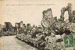 3993. Ruines de COUCY-le-Chteau - La Grande-Rue - High Street