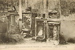 LES DEVASTATIONS ALLEMANDES EN FRANCE COUCY (Aisne).- Coffres-forts ventrs.