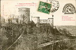 75. Coucy-le-Chteau (Aisne).- Etat actuel du Chteau (Reproduction tire et autorise du Journal *l'Illustration*) (+devise)