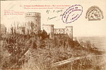 20.-Coucy-le-Chteau (Aisne).- Etat actuel du Chteau Reproduction tire et autorise du Journal *l'Illustration* (+devise)