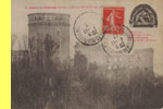 54. Coucy-le-Chteau (Aisne). - Etat actuel des Ruines (II) (+devise)