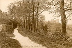 27 COUCY-LE-Chteau. Vue prise du Chemin de Ronde.