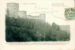 Coucy-le-Chteau Vue Principale des Ruines du Chteau - Le Chteau, la plus grandiose et la plus remarquable des ruines fodales, a t construit par Enguerrand III  qui l'on attribue l'orgueilleuse devise de la famille (+ devise)