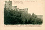 Coucy-le-Chteau Vue Principale des Ruines du Chteau - Le Chteau, la plus grandiose et la plus remarquable des ruines fodales, a t construit par Enguerrand III  qui l'on attribue l'orgueilleuse devise de la famille (+ devise)