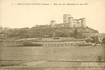 3 - COUCY-LE-Chteau (Aisne).- Ras par les Allemands en mars 1917