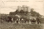 79.- COUCY-LE-Chteau (Aisne) - Vue Gnrale du Donjon