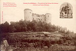 Coucy-le-Chteau - Vue gnrale des Ruines du Chteau construit par Louis d'Orlans (+devise)