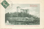 COUCY-le-Chteau - Vue gnrale des Ruines du Chteau construit par Louis d'Orlans (+devise)
