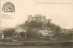 59.- Coucy-le-Chteau (Aisne).- Ensemble des Ruines (II) (+devise)